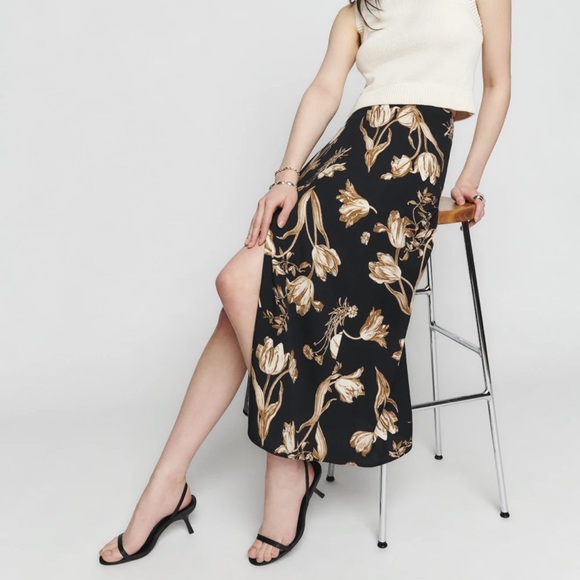 Reformation Midi Skirt NWT - Picture 2 of 6